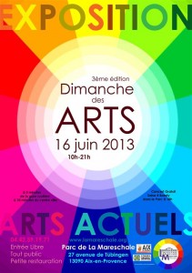 DIMANCHE DES ARTS 16.06.2013